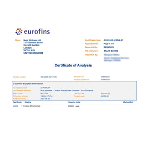 Pineapple Creatine Gummies